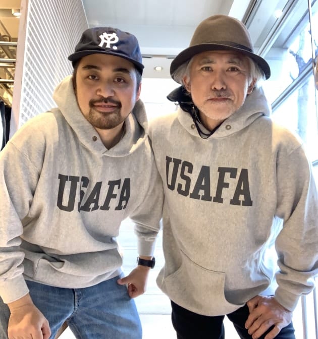 L BUZZ RICKSON´S BEAMS 別注 USAFA パーカー-