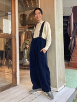 これなら冬も越せるかも？！ミリタリーボアオーバーオーール！