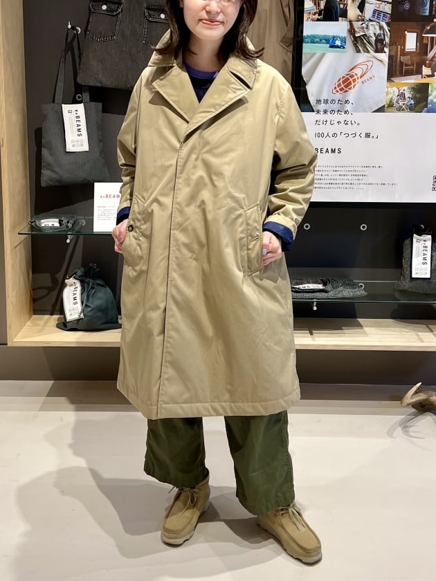 未使用 THE NORTH FACE  BEAMS BOY  ステンカラーコートビームスボーイ