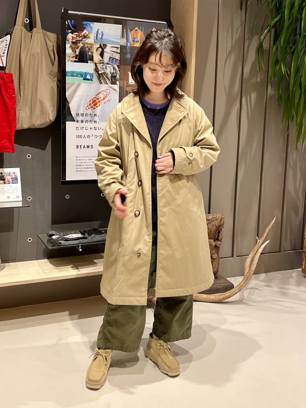 最新ショップニュース BEAMS BOY別注のTHE NORTH FACE ステンカラー 