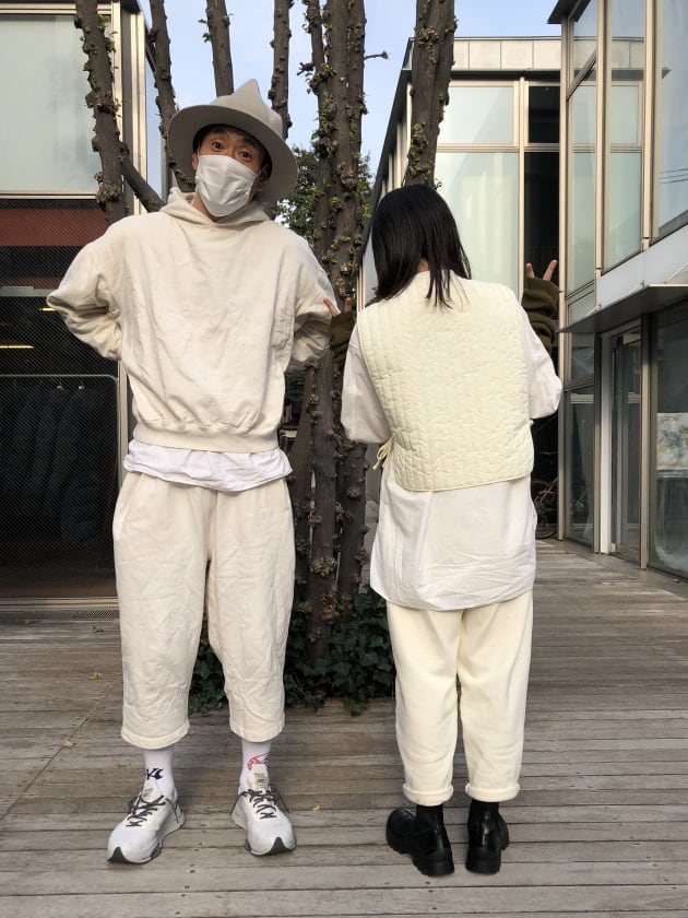 【まっ白なお洋服】よごれるのは気にしないで