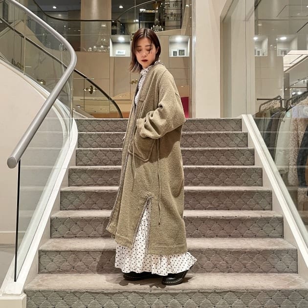 【OLIVE】maturely / Blanket Gown