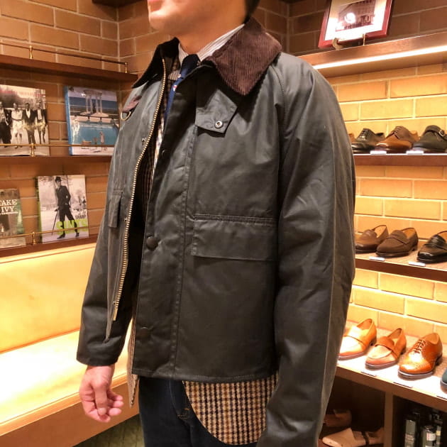 Barbour」私とは違って気が利くBEAMS別注のSPEY！｜ビームス 銀座｜BEAMS