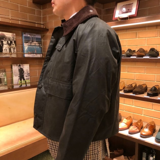 Barbour」私とは違って気が利くBEAMS別注のSPEY！｜ビームス 銀座｜BEAMS