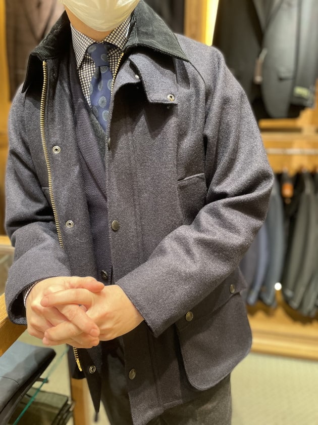 barbour BEAMS F別注 キャプテンサンシャイン ラルディーニ-