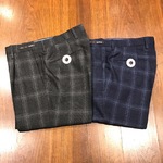 チェックパンツ