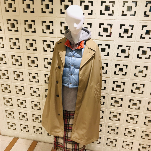 「冬だけど。颯爽と、靡かせて」