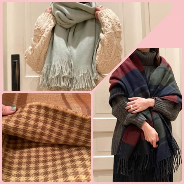 【店頭人気トップ2】ギフトに絶対喜ばれる♡オススメストール。
