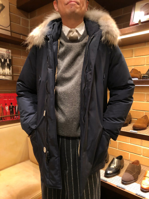 WOOLRICH ダウン着丈90cm