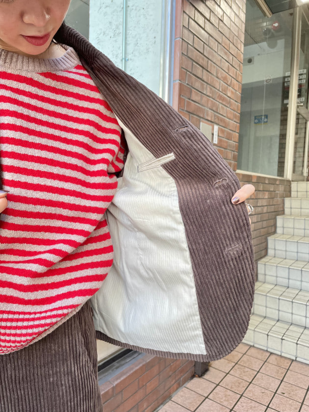 コーデュロイセットアップできちんと！｜ビームス ボーイ 原宿
