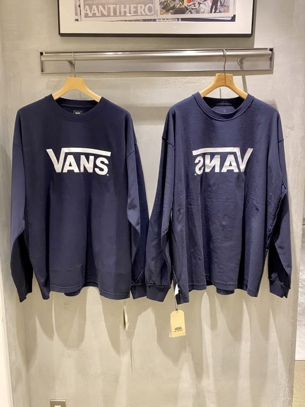 A.H × VANS for BEAMS 2サイド ロングスリーブ Tシャツ