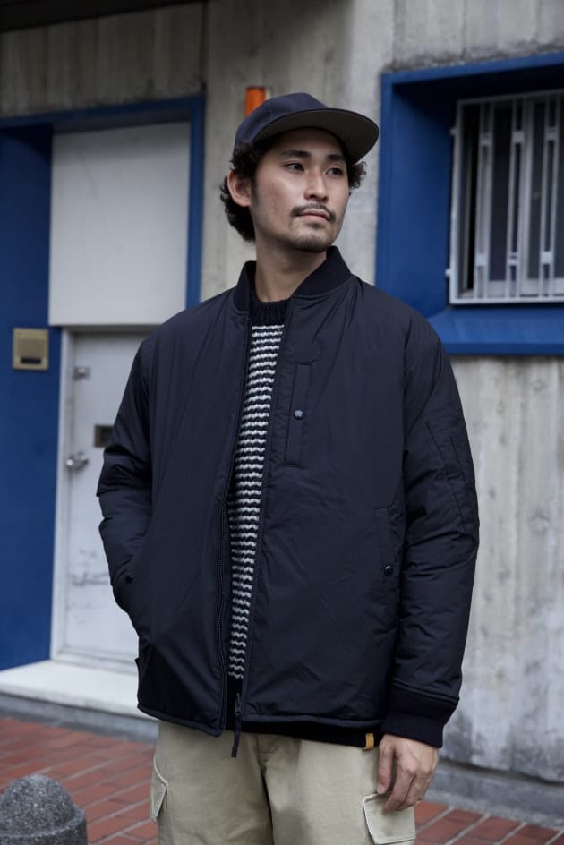 定番 Whitaker Reversible Skyliner Jacket Lサイズ econet.bi