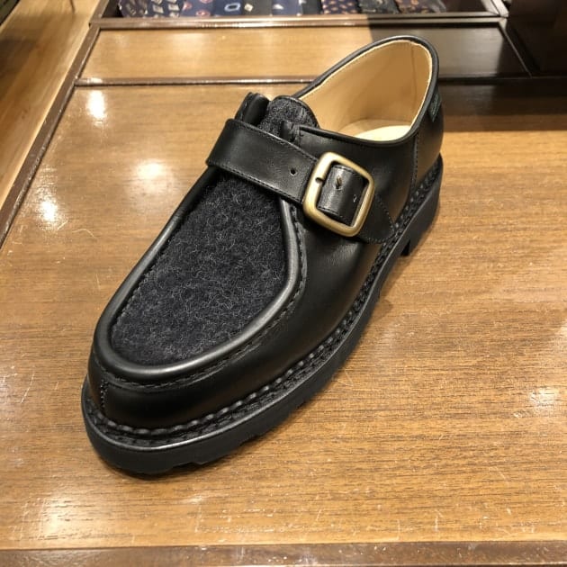 BEAMS別注 Paraboot MICHAEL BRIDE 40.5素材スエード - デッキシューズ