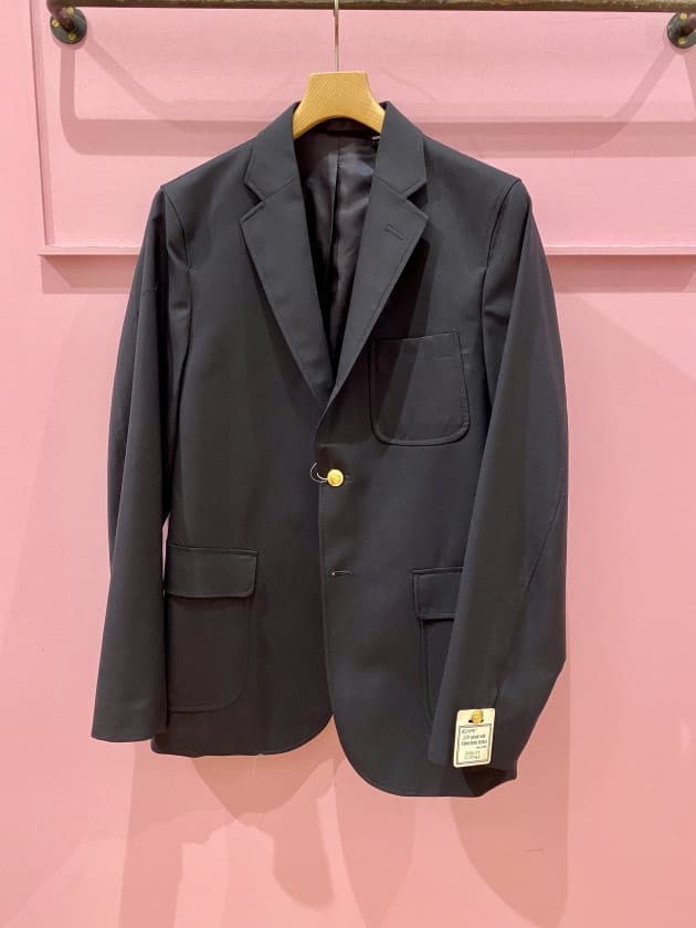 ☆未使用級☆ビームスプラス ブレザー 24SS 銀ボタン M ブラック