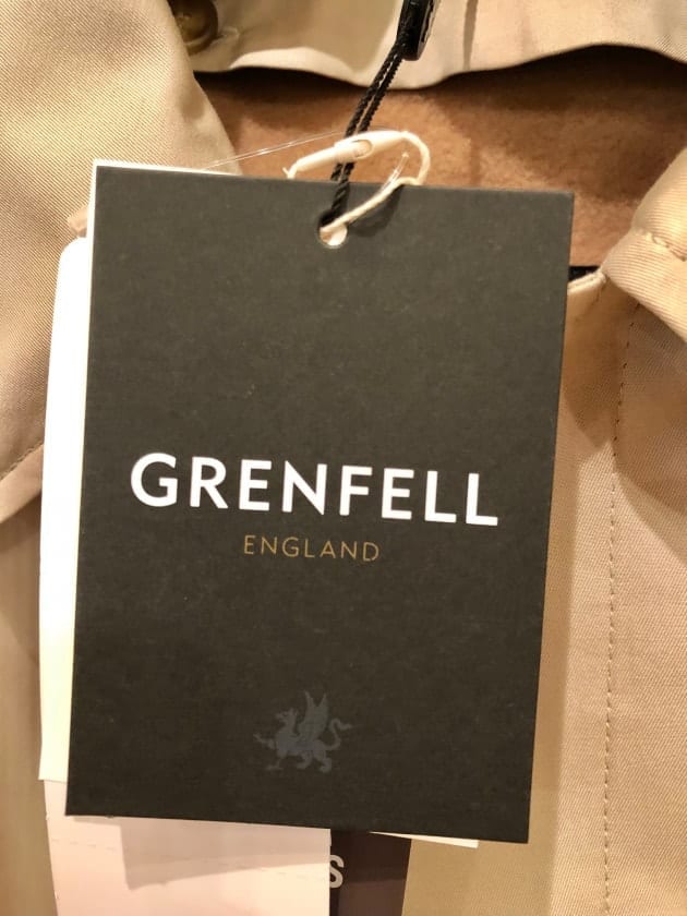 GRENFELL」別注のステンカラーコートが3色揃っております、今なら ...