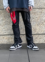 BEAMS Leather Pants (Pants BEAMS Casual Pants) for sale | BEAMS