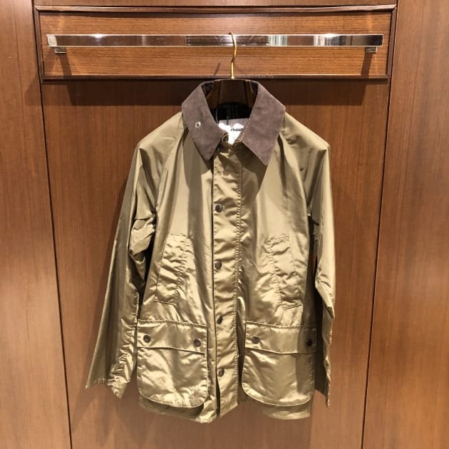 ブルゾン6/20取下Barbour × BEAMS BEDALE SL シェイプメモリー