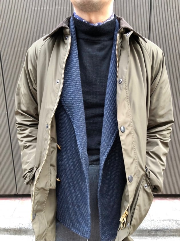 メンズBEAMS別注 Barbour BEDALE 34 バブアー 検)リゾルト