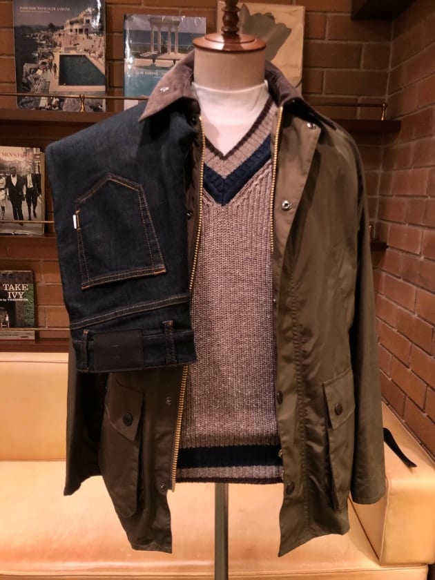 Barbour」22春夏新作の別注SL BEDALE入荷しております