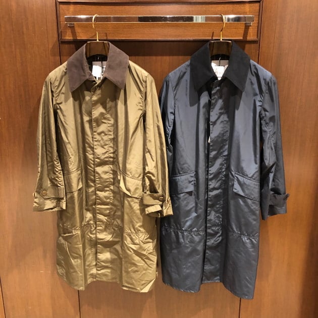 Barbour BEAMS F別注SINGLE BREASTEDコート34-