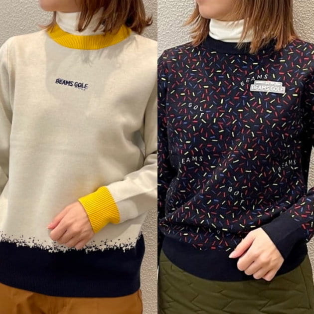 ビームスゴルフ　ネオンカラー　長袖　防寒着 ネオンカラーシリーズ！｜ビームス ゴルフ 松坂屋名古屋店｜BEAMS