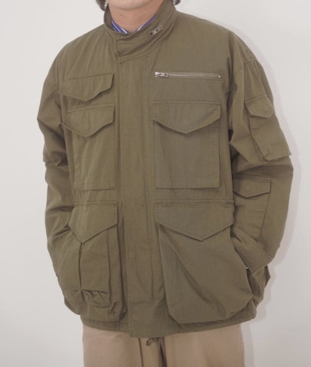 BEAMS ユーティリティ M65 ジャケット ICE WASH定価¥24200-