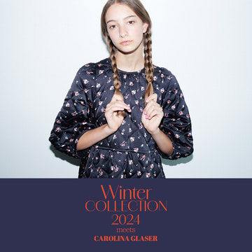 ヴィンテージの魅力を残しつつ、愛らしさと温かさを添える｜ Winter Collection meet CAROLINA GLASER
