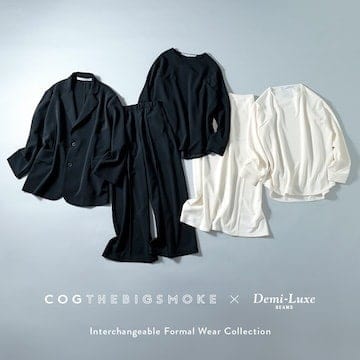 〈COG THE BIGSMOKE × Demi-Luxe BEAM〉Interchangeable Formal Wear Collection