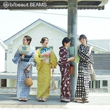 ゆかたヘアメイクで新しい私、発見！少しだけ背筋が伸びるような、そんな新しい夏の楽しみ方を見つけてみませんか？| b/beaut BEAMS