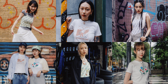 〈Shiomi Wada × Ray BEAMS〉アートを身に纏う10人のスナップを公開！｜B_MAG
