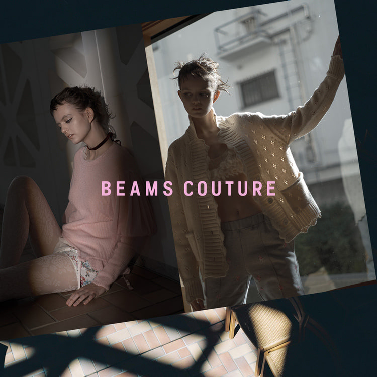 【値下中】BEAMS COUTURE バラ刺繍キルティングパンツ BEAMS COUTURE バラ刺繍キルティングパンツ