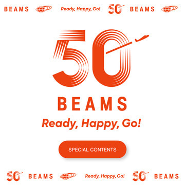 Ready, Happy, Go!BEAMS 50周年を記念したスペシャルコンテンツ