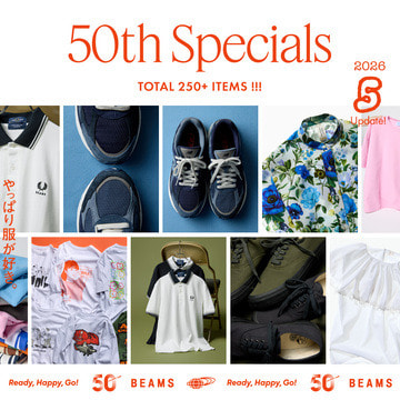 50th Specials 250を超えるスペシャルな別注・限定アイテム