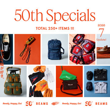 50th Specials 250を超えるスペシャルな別注・限定アイテム