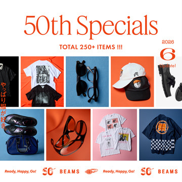 50th Specials 250を超えるスペシャルな別注・限定アイテム