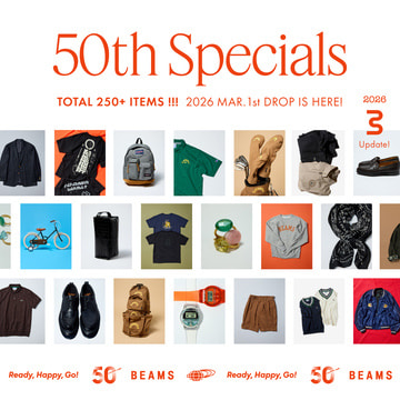 50th Specials 250を超えるスペシャルな別注・限定アイテム
