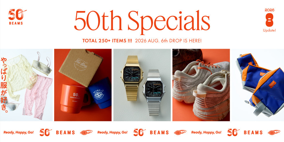 50th Specials 250を超えるスペシャルな別注・限定アイテム