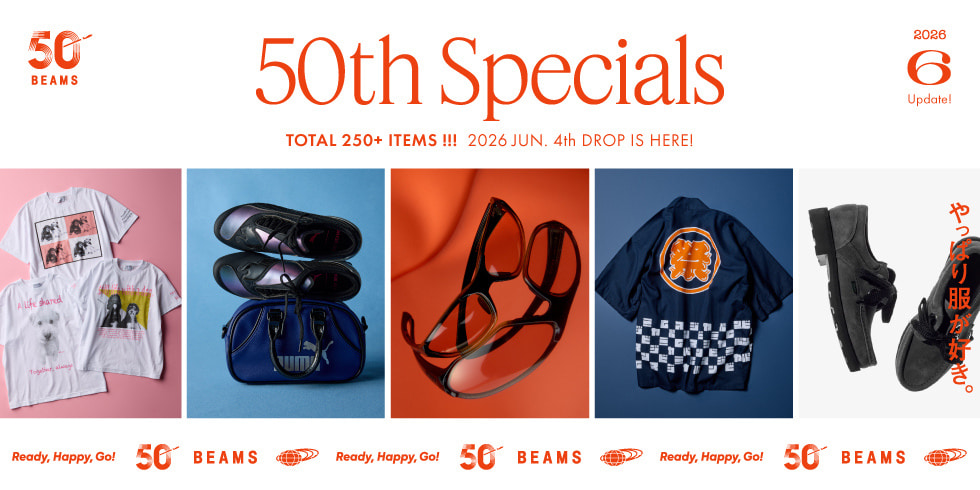 50th Specials 250を超えるスペシャルな別注・限定アイテム