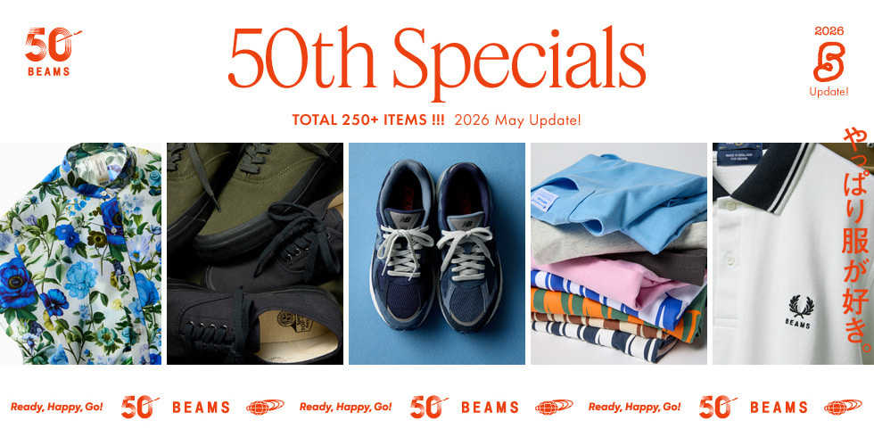 50th Specials 250を超えるスペシャルな別注・限定アイテム