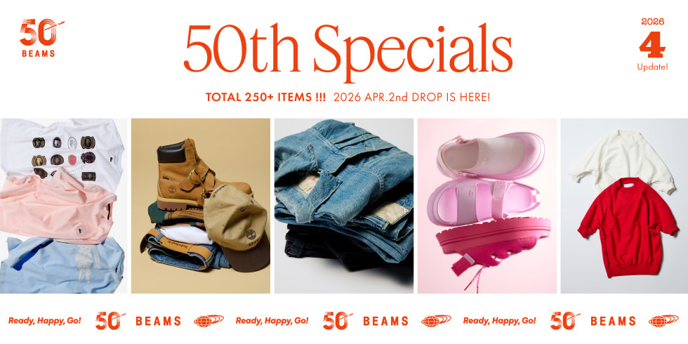 50th Specials 250を超えるスペシャルな別注・限定アイテム