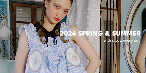 猫への愛が詰まった、カラフルでハッピーな最新ルックが公開｜mmts
