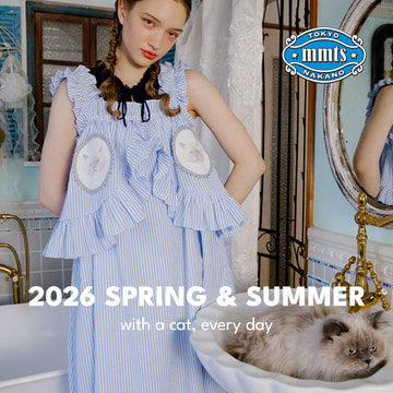 猫への愛が詰まった、カラフルでハッピーな最新ルックが公開｜mmts