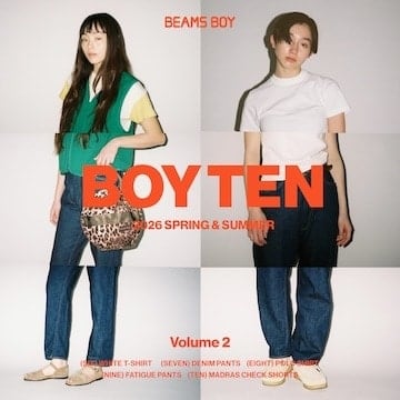 BOY TEN vol.2 – 圍繞10件經典單品，推薦符合今日心情的搭配/穿搭| BEAMS BOY