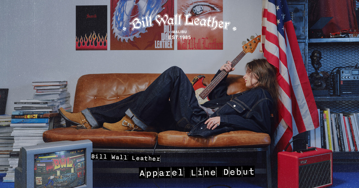 Bill Wall Leather Apparel Line Debut｜BEAMS