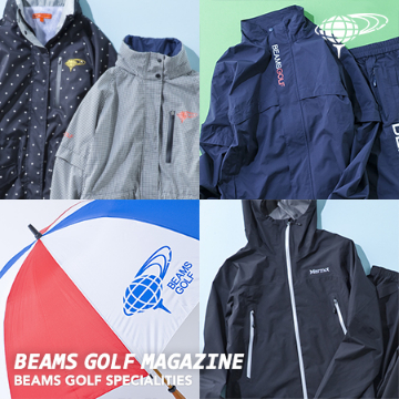 雨予報でもがっかりしない！雨の日ゴルフを楽しむヒント | BEAMS GOLF MAGAZINE