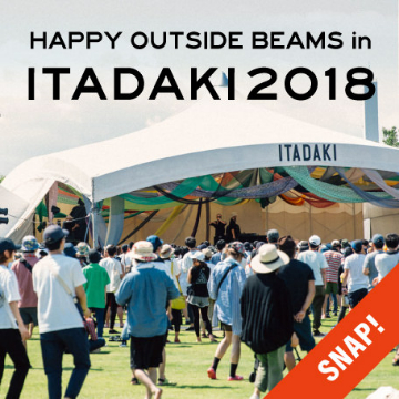 【EVENT SNAP】HAPPY OUTSIDE BEAMS in ITADAKI 2018