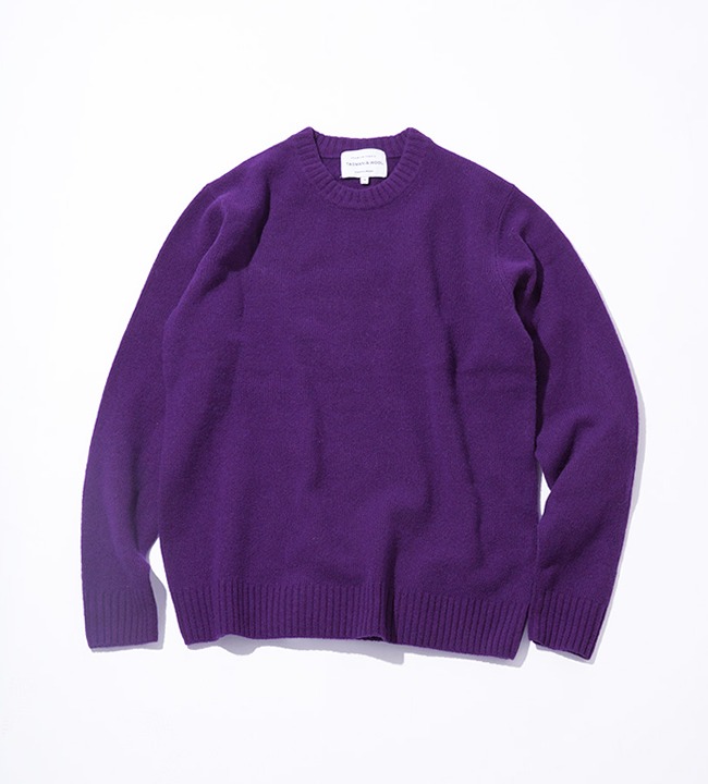 【超希少 XL】ビームス　最高級タスマニアウール　ケーブルニットセーター 上質なタスマニアウールを使用したニットシリーズが登場｜BEAMS