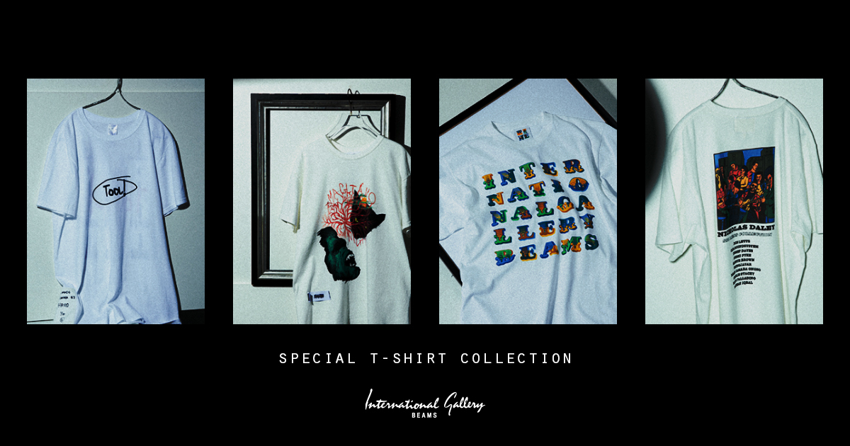 International Gallery BEAMS＞だけの別注Tシャツコレクション｜BEAMS
