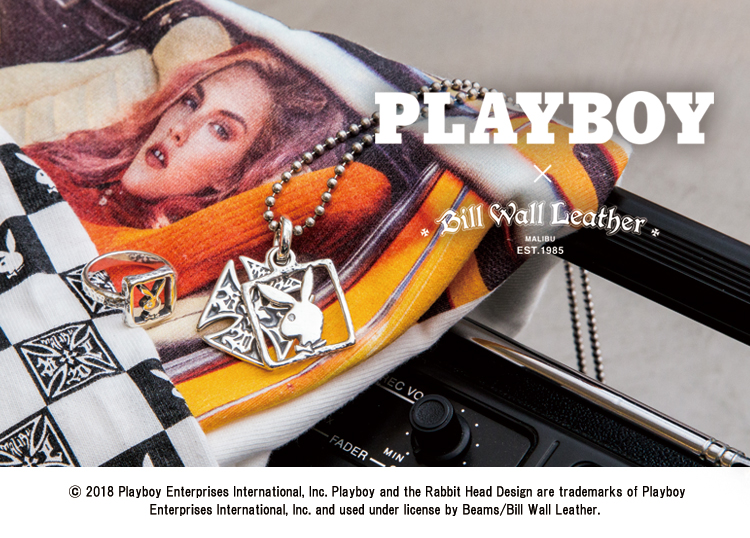 PLAYBOY × Bill Wall Leather > 2nd Collab produced by BEAMS | NEWS