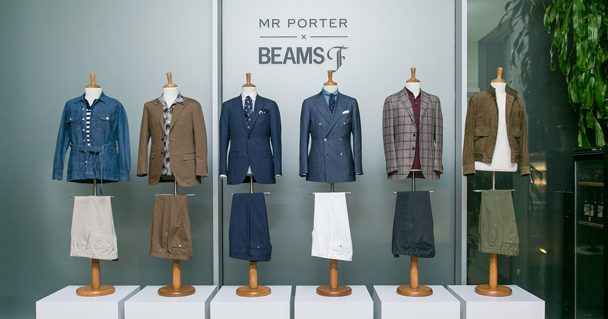 MR PORTER × BEAMS F Capsule Collection launches | NEWS | BEAMS